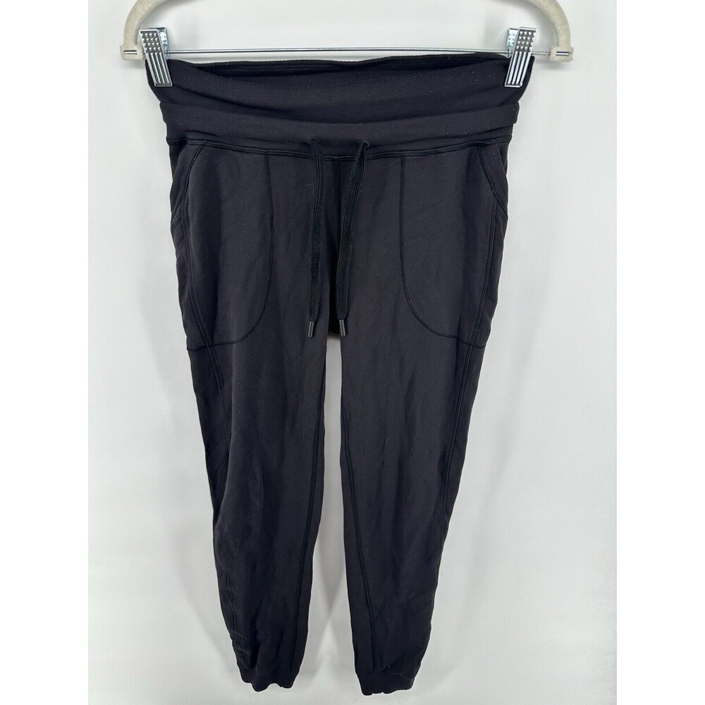Lululemon Sweatpants Womens Size 2 Black Luon